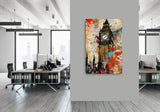 Colorburst Landmarks: Big Ben Canvas
