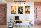 Colorburst Landmarks: Burj Khalifa Canvas