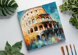 Colorburst Landmarks: Colosseum Canvas