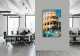 Colorburst Landmarks: Colosseum Canvas