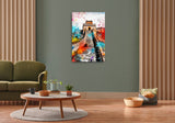 Colorburst Landmarks: Great Wall of China Canvas