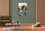 Colorburst Landmarks: Machu Picchu Canvas