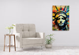 Colorburst Landmarks: Statue of Liberty Canvas