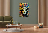 Colorburst Landmarks: Statue of Liberty Canvas
