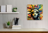 Colorburst Landmarks: Statue of Liberty Canvas