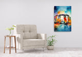 Colorburst Landmarks: Stonehenge Canvas