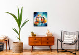 Colorburst Landmarks: Stonehenge Canvas