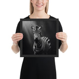 Eyes of the Wild: The Zebra's Gaze