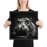 Eyes of the Wild: The Hippopotamus's Gaze