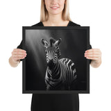 Eyes of the Wild: The Zebra's Gaze