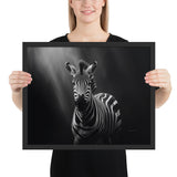 Eyes of the Wild: The Zebra's Gaze