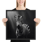 Eyes of the Wild: The Zebra's Gaze