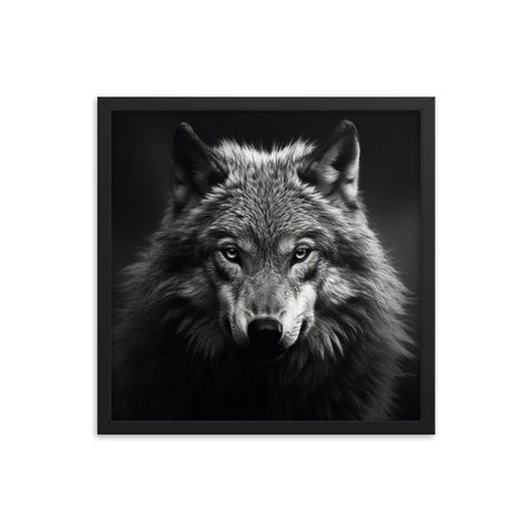 Eyes of the Wild: The Wolf's Gaze