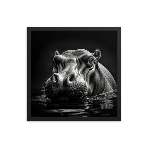 Eyes of the Wild: The Hippopotamus's Gaze