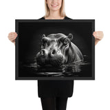 Eyes of the Wild: The Hippopotamus's Gaze