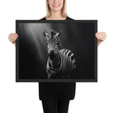 Eyes of the Wild: The Zebra's Gaze