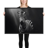 Eyes of the Wild: The Zebra's Gaze