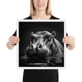 Eyes of the Wild: The Hippopotamus's Gaze