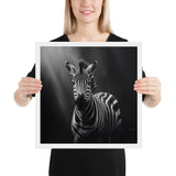 Eyes of the Wild: The Zebra's Gaze