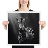 Eyes of the Wild: The Zebra's Gaze