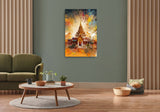 Colorburst Landmarks: Grand Palace Bangkok Canvas