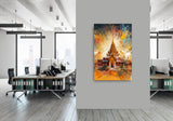 Colorburst Landmarks: Grand Palace Bangkok Canvas