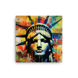 Colorburst Landmarks: Statue of Liberty Canvas