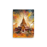 Colorburst Landmarks: Grand Palace Bangkok Canvas