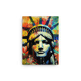 Colorburst Landmarks: Statue of Liberty Canvas
