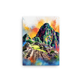 Colorburst Landmarks: Machu Picchu Canvas