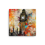 Colorburst Landmarks: Big Ben Canvas