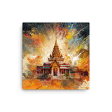 Colorburst Landmarks: Grand Palace Bangkok Canvas