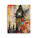 Colorburst Landmarks: Big Ben Canvas