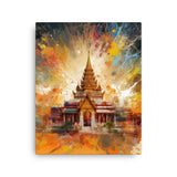 Colorburst Landmarks: Grand Palace Bangkok Canvas