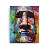 Colorburst Landmarks: Easter Island Canvas