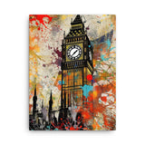 Colorburst Landmarks: Big Ben Canvas