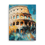 Colorburst Landmarks: Colosseum Canvas