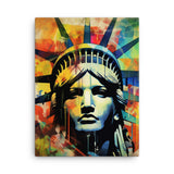Colorburst Landmarks: Statue of Liberty Canvas