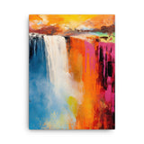 Colorburst Landmarks: Victoria Falls Canvas