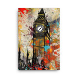 Colorburst Landmarks: Big Ben Canvas