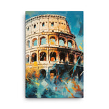 Colorburst Landmarks: Colosseum Canvas