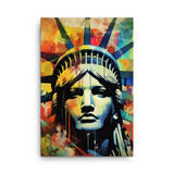 Colorburst Landmarks: Statue of Liberty Canvas