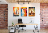 Colorburst Landmarks: Victoria Falls Canvas