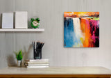 Colorburst Landmarks: Victoria Falls Canvas
