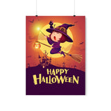 Happy Halloween Witch Poster