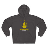 Hello Unisex Zip-Up Hoodie