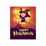 Happy Halloween Witch Poster