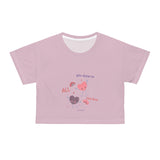 All the Love Crop Tee