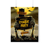 Zombie Party Poster