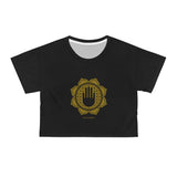 Arabesque Crop Tee